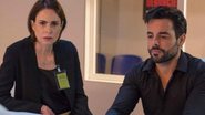 Silvia Pfeifer e Pedro Carvalho em cena de 'Ouro Verde', novela portuguesa da TVI - TVI