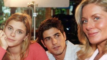 Carolina Dieckmann, Reynaldo Gienecchini e Vera Fischer em 'Laços de Família' - Globo