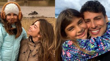 Sofia, de 8 anos, é fruto do relacionamento do casal, que chegou ao fim em 2013 - Instagram/@massafera/@cauareymond