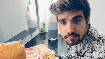 Caio Castro relembra registro com Rodrigo Santoro - Reprodução Instagram