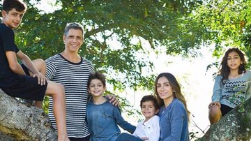 Marcio Garcia acompanha família em academia - Instagram/ @oficialmarciogarcia