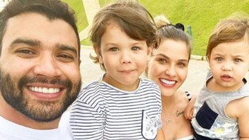 Gusttavo Lima e Andressa Suita são pais de Gabriel e Samuel - Instagram/@andressasuita