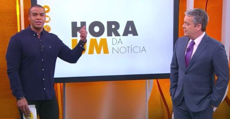 O jornalista viralizou na web com o discurso - TV Globo