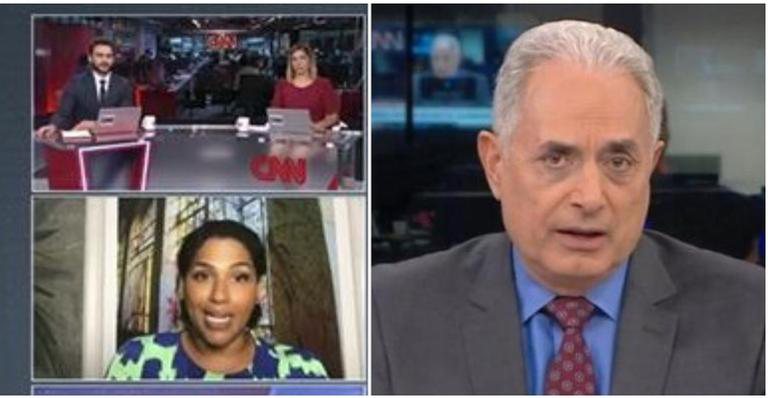 Alexandra Loras criticou William Waack durante o 'CNN 360' - CNN Brasil