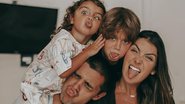 Além da pequena, Mariana e Felipe são pais de Joaquim e de Vicente, de 3 meses - Instagram