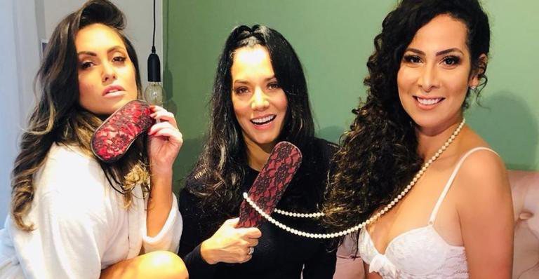 Michele Muniz, Renata Brás e Mônica Carvalho estrelam a série 'Saraliaeleia' - Instagram/ @michele_muniz1