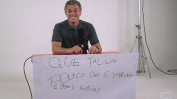 'Caldeirão do Huck' está sendo gravado da casa de Luciano Huck - TV Globo