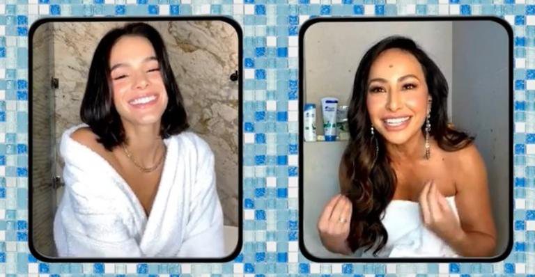Marquezine e Sabrina Sato no 'Cada Um no Seu Banheiro' - Youtube