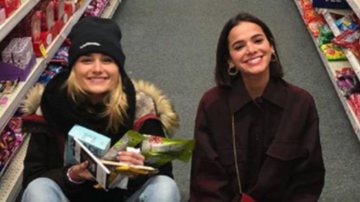 Sasha Meneghel e a amiga Bruna Marquezine - Instagram