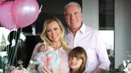 Roberto Justus celebra primeiro mês de Vicky junto da esposa e de Rafa Justus - Reprodução/Instagram