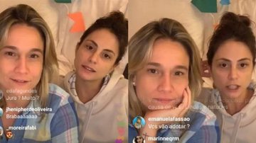 Fernanda Gentil fala sobre ciúmes no relacionamento com Priscila Montandon - Reprodução/Instagram