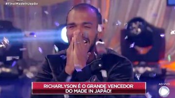 Richarlyson levou o prêmio de R$ 500 mil - Record TV