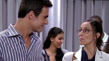 Juan e Letícia em cena de 'Fina Estampa' - Globo