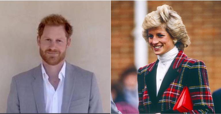 Príncipe Harry é filho de Diana - Instagram/@dianaaward
