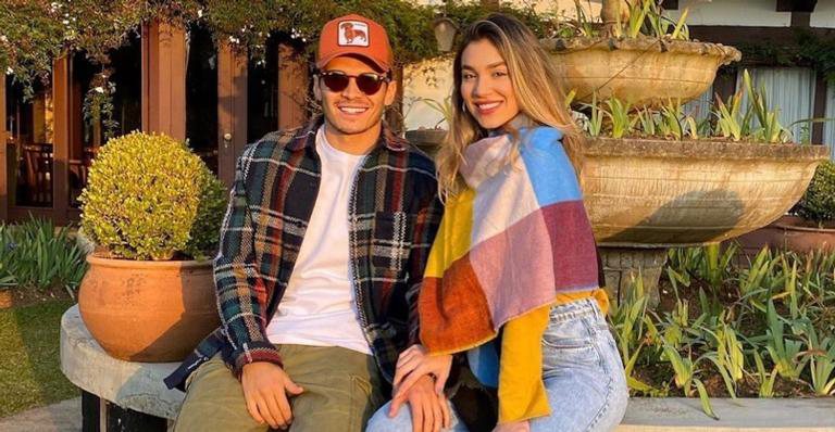 Bruna Santana e Raphael Veiga trocaram declarações - Instagram/@raphaelveiga