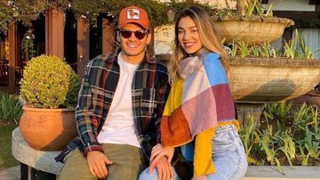 Bruna Santana e Raphael Veiga trocaram declarações - Instagram/@raphaelveiga