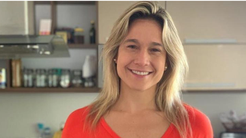 Fernanda Gentil posa nos bastidores da Globo - Reprodução Instagram