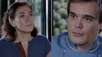Lilia Cabral e Dalton Vigh estão no ar na reprise da novela das 21h - TV Globo