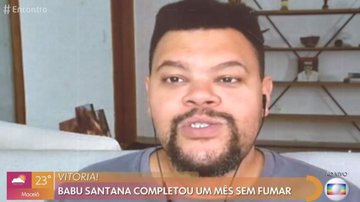 Babu Santana perde 12 quilos - Divulgação/TV Globo