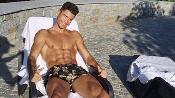 Cristiano Ronaldo aproveitando o verão europeu - Instagram/@cristiano