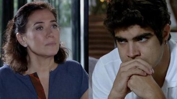 Lilia Cabral e Caio Castro estão no ar na reprise da novela das 21h - TV Globo