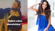 Luisa Mell desaprova atitude de Claudia Ohana - Instagram/ @luisamell // @ohanareal