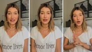 Gabriela Pugliesi em vídeo de 13 minutos para se esclarecer com o público - Instagram/@gabrielapugliesi