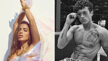 Anitta estaria vivendo affair com artista plástico - Instagram/@anitta/@lucasomulek