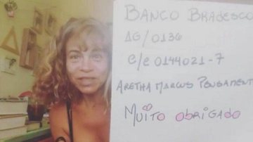 Aretha Marcos está desempregada desde 2012 - Instagram/@arethamarcos