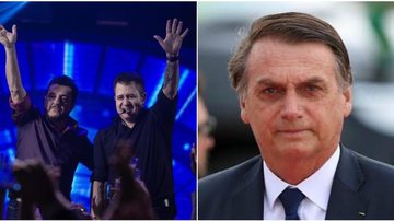 Bruno e Marrone mostraram apoio a Jair Bolsonaro - Igor Duarte/Instagram/@oficialbrunoemarrone/@jairmessiasbolsonaro