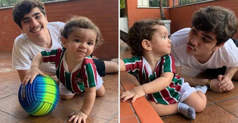 O pequeno Nicolas tem 1 ano de vida - Instagram
