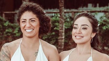 A artilheira e Ana Paula Garcia compartilham momentos juntas nas redes sociais - Instagram/@crisrozeira