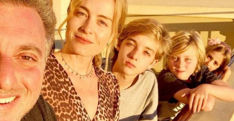 Angélica, Luciano Huck e seus três filhos - Instagram