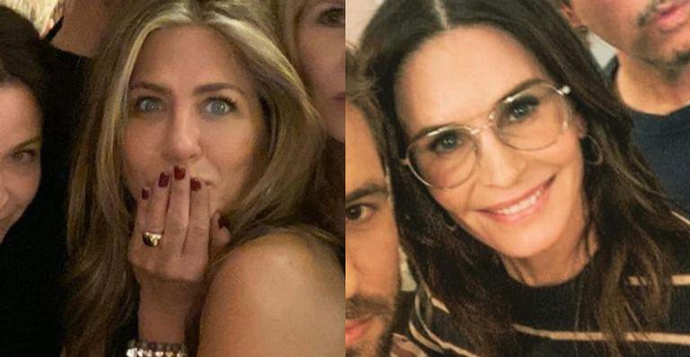 Jennifer Aniston e Courteney Cox se divertem jogando - Instagram/ @jenniferaniston // @courteneycoxofficial
