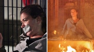 Griselda sofre no sequestro de Tereza Cristina - Globo