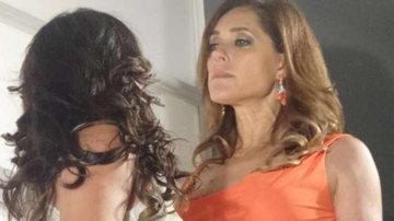 Tereza Cristina (Christiane Torloni) enfrenta Patrícia (Adriana Birolli) em 'Fina Estampa' - Globo