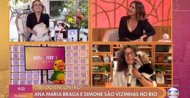 Apresentadora ficou três dias afastada do 'Encontro' - Reprodução/TV Globo