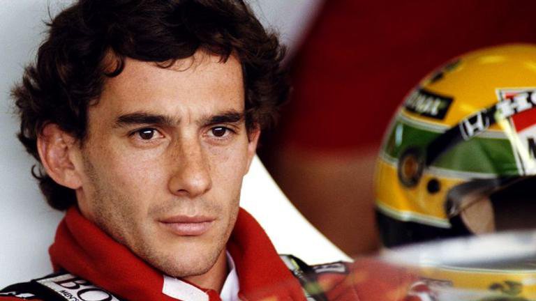 O piloto brasileiro Ayrton Senna - Getty images