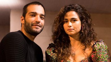 Sandro (Humberto Carrão) e Érica (Nanda Costa) em 'Amor de Mãe' - Globo/João Miguel Júnior
