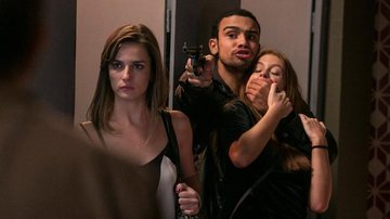 Sofia e Jacaré ficam encurralados e Eliza entrega que irmã faz parte do plano - Raphael Dias / Gshow