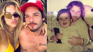 Gio Ewbank mostra registro da infância ao lado do irmão caçula - Reprodução/Instagram