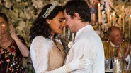 Filó (Débora Nascimento) se casa com Candinho (Sergio Guizé) - Gshow/ Ellen Soares
