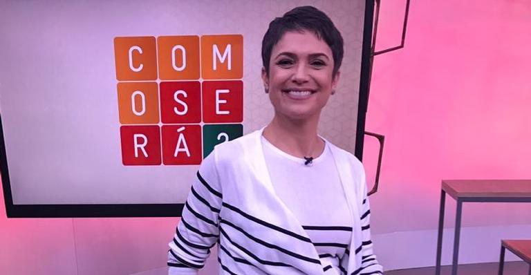 A jornalista Sandra Annenberg - Globo/Divulgação