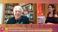 Antonio Fagundes foi convidado do 'Encontro', nesta sexta-feira (18) - TV Globo