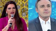 Solange Gomes esclarece boatos de que pretendia engravidar de Gugu Liberato - Reprodução/RecordTV