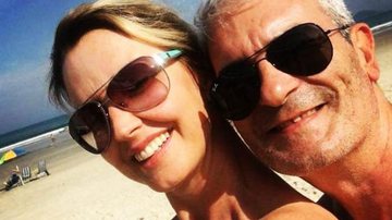 Alessandra Scatena e o marido falecido Rogério Gherbali - Instagram/@alessandrascatena