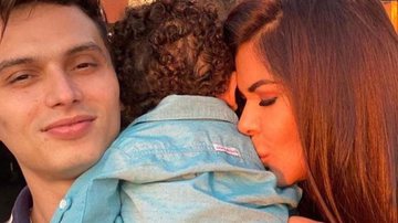 Gabriel Torres e Mara Maravilha com o filho Benjamin, de 2 anos - Instagram/@maramaravilhaoficial