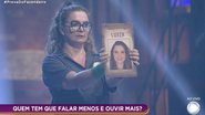 Luiza Ambiel durante a prova do Fazendeiro de quarta-feira (7) - Record TV