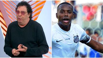 Casagrande falou sobre contratação de Robinho pelo Santos - TV Globo/Instagram