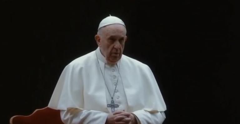Papa Francisco no trailer do documentário 'Francesco' - Reprodução/YouTube